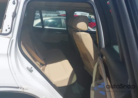 2017 BMW X3 xDrive28I from USA, damaged, VIN 5UXWX9C57H0D99908